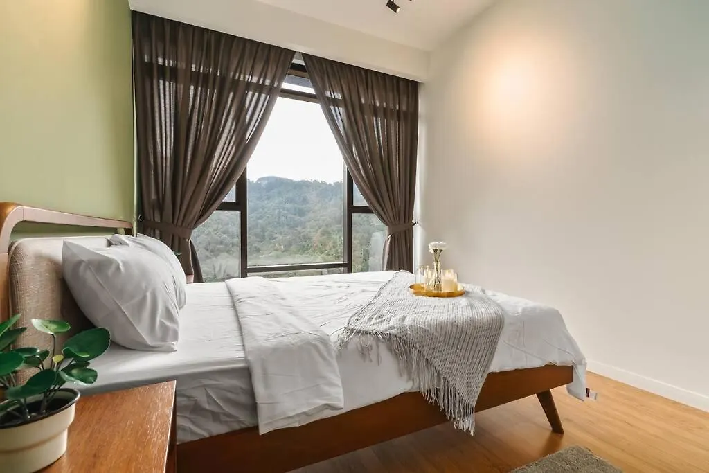 Apartment Kl East Mall@Theridge-Netflix-Stylish-Mountainview Kuala Lumpur