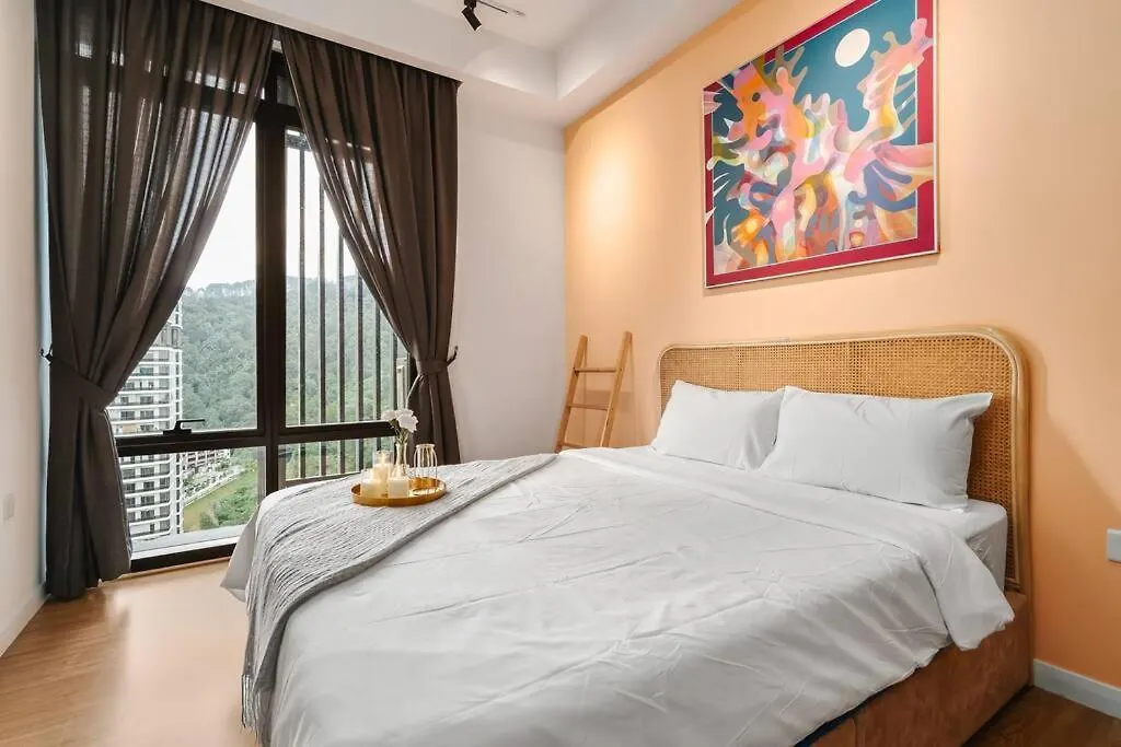 Apartment Kl East Mall@Theridge-Netflix-Stylish-Mountainview Kuala Lumpur